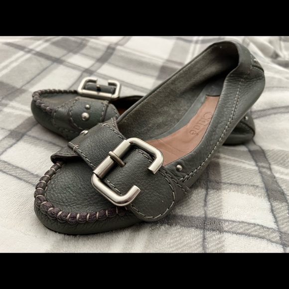 Chloe Shoes - 🌸Chloe paddington grey leather flats
